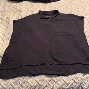 Banana Republic flowy box shirt